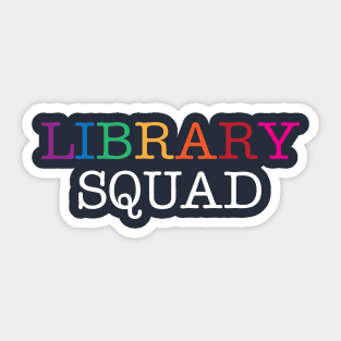 Library Squad Sticker